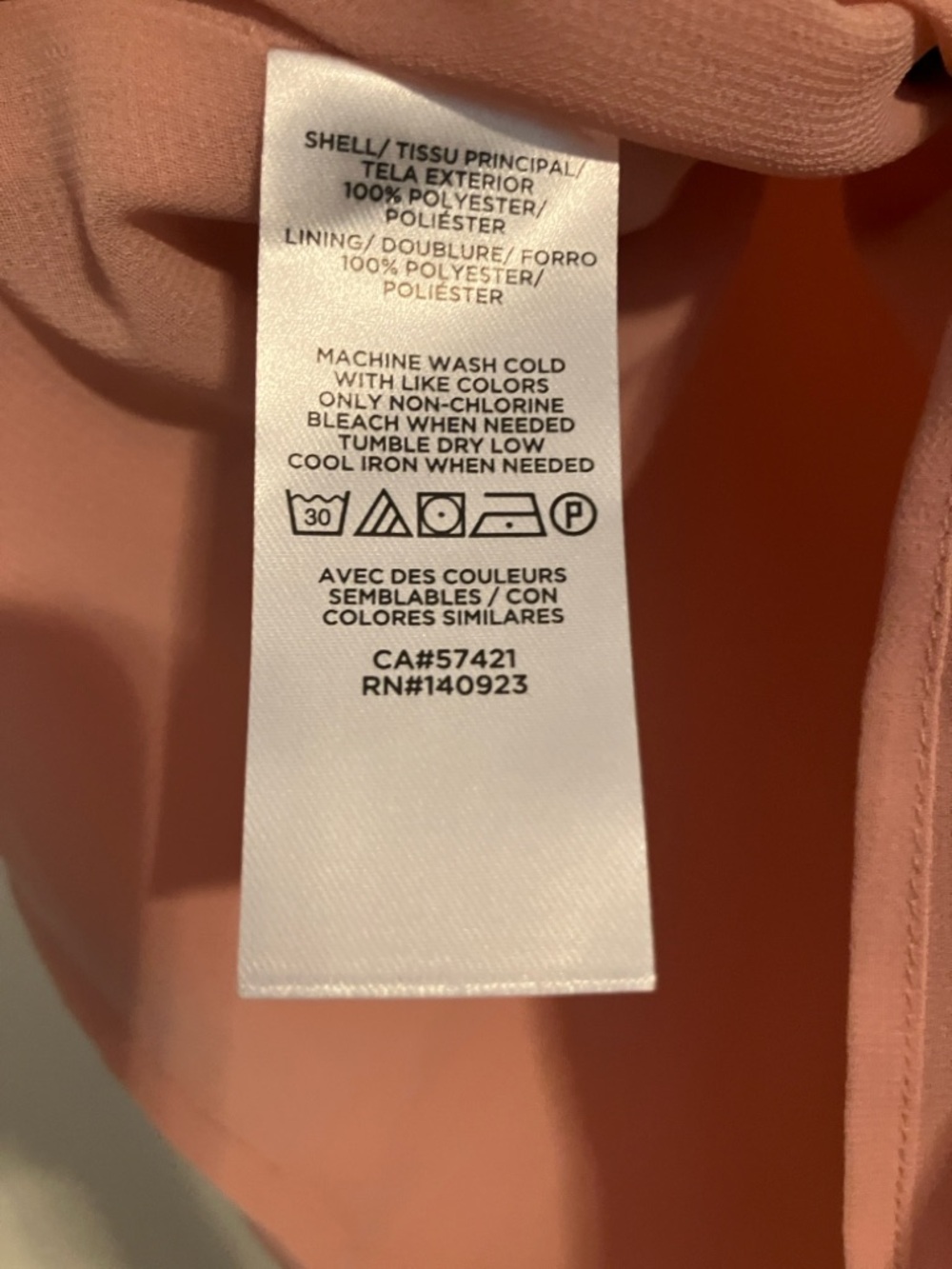NWT LOFT Blush Pink V-Neck feminine Romantic Cami Spring Summer - Picture 4 of 4